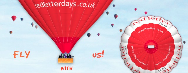 Hot air ballooning with Red Letter Days