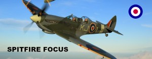 Flying a spitfire focus