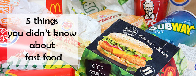 We take a look at the world of fast food and have a look at some fact you maybe didnt know about it.