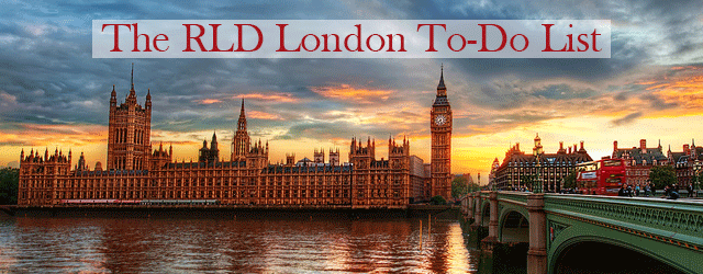 We have come up with our RLD Love London list of our favourite things here.