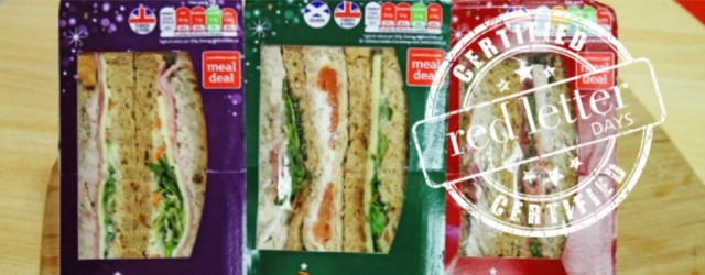 Christmas sandwich taste test