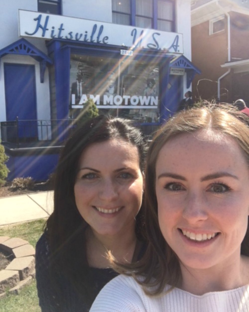 The RLD girls at the Motown Museum