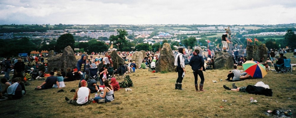 Glastonbury Festival - The Stone Circle