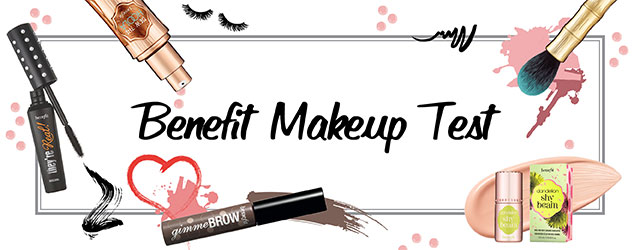 Benefit makeup test