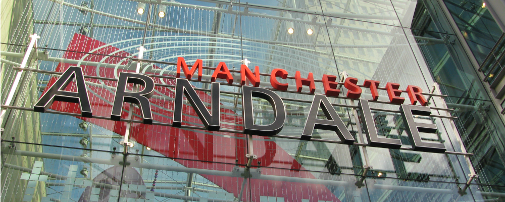 Manchester's Shopping hub - Arndale Centre