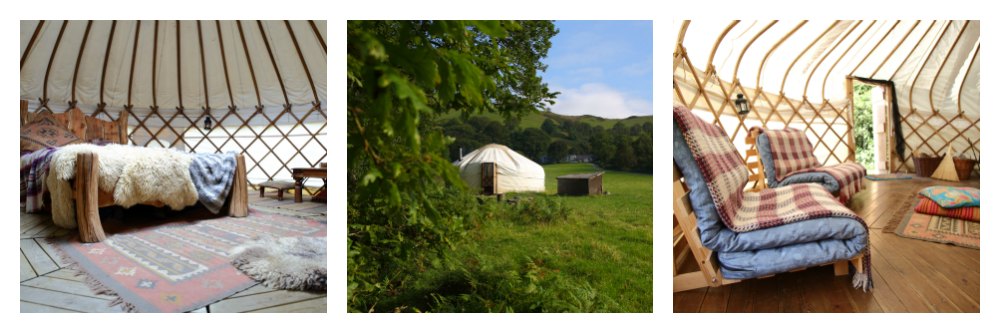 Mother's Day Gifts for New Mums - Welsh Yurt break