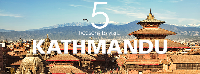 Kathmandu in Nepal.