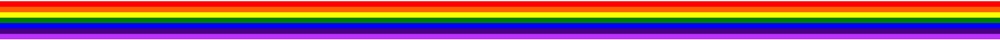 London Pride Rainbow strip