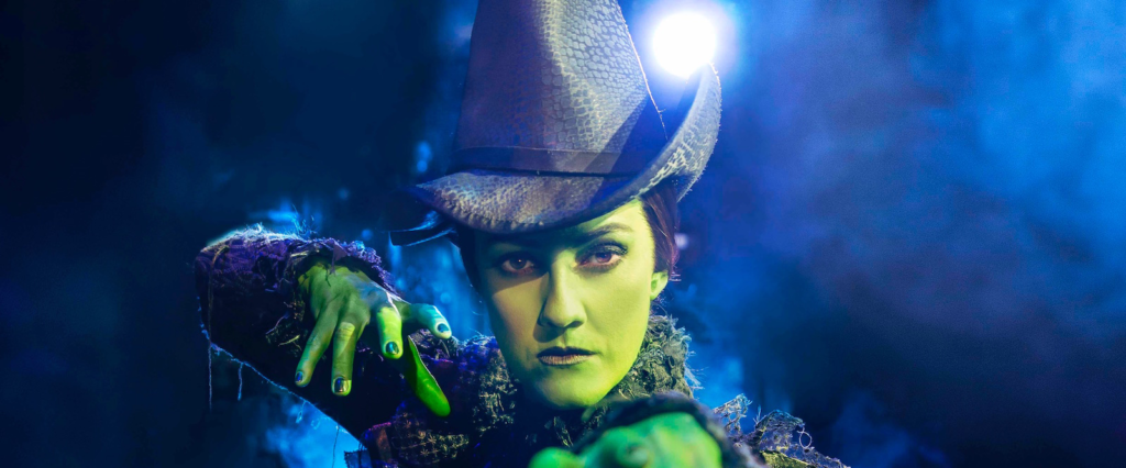 Alice Fearn as Elphaba in Wicked