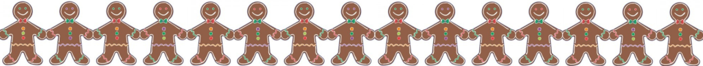 Gingerbread men for Christmas