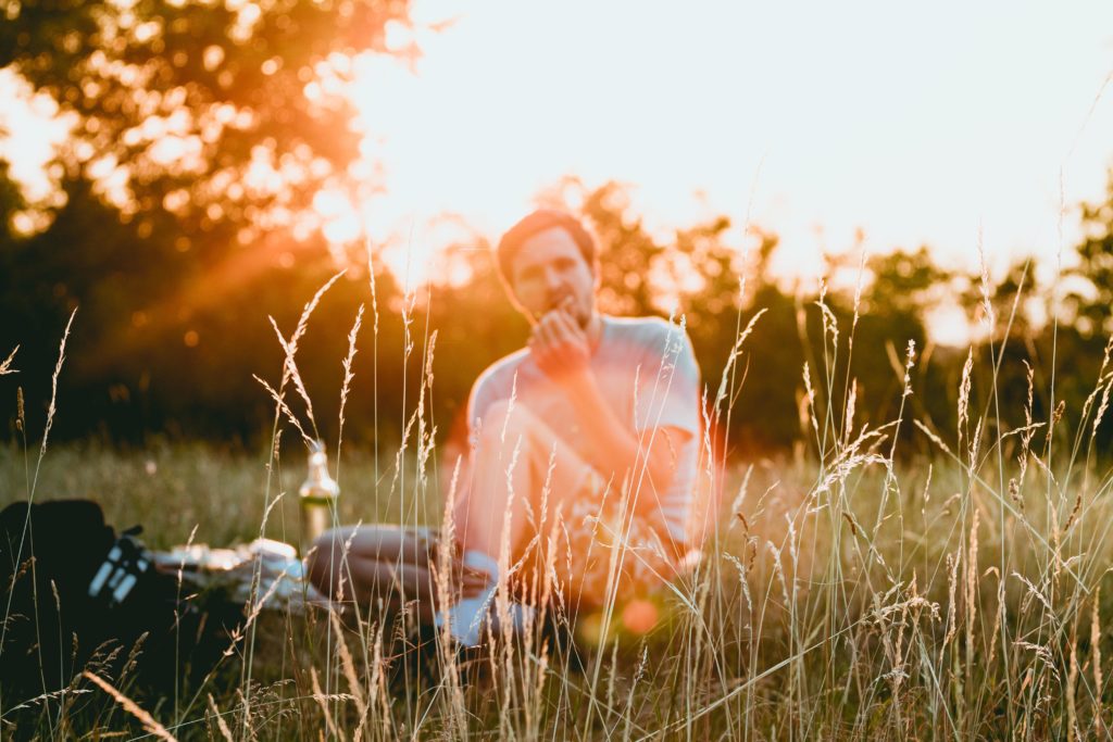 sunset picnic