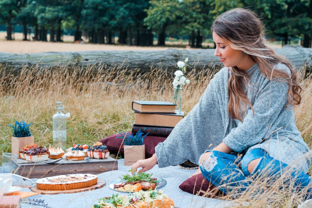 picnic by the lake