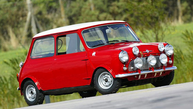 red mini cooper