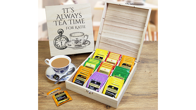 personalised tea box