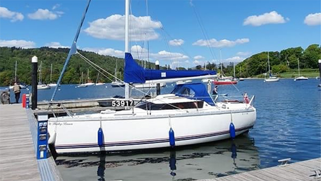 yacht on Lake Windermere